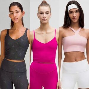 3 PC. Lululemon Align Tank Tops / Racer Sports Bra 8